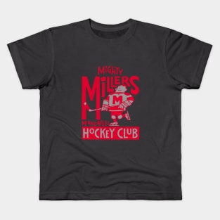 Classic Minneapolis Mighty Millers Hockey Kids T-Shirt